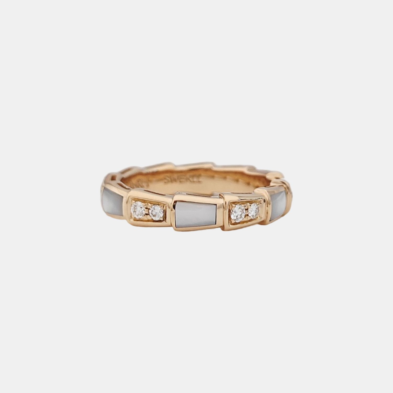 SERPENTI 18k Rose Gold Ring EU 49
