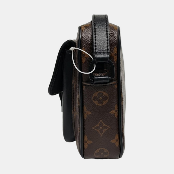 CHRISTOPHER Monogram Coated Canvas Brown