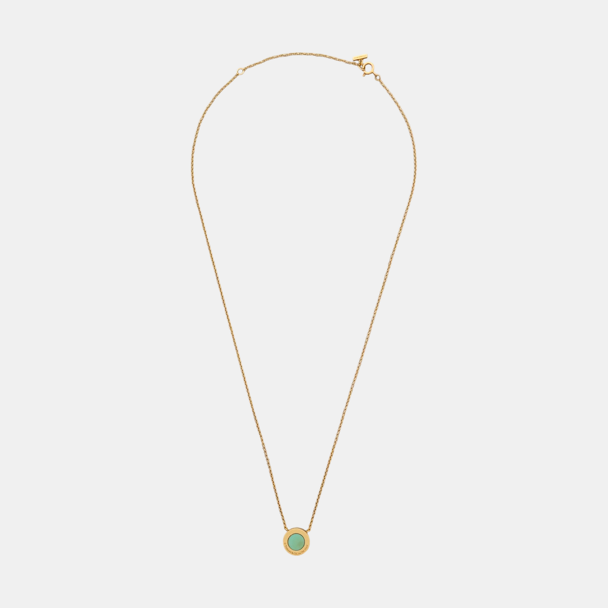 Tiffany T 18k Rose Gold Necklace