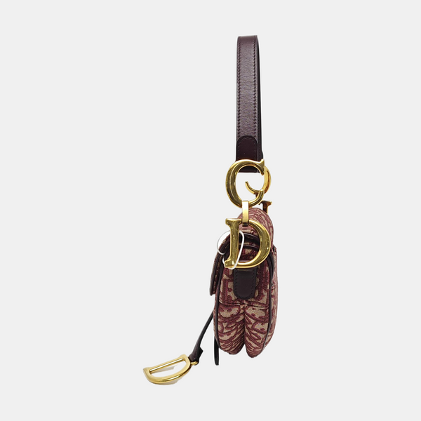 Saddle Small Canvas Red