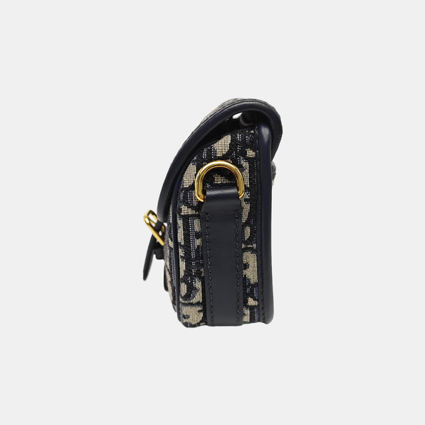 Bobby Small Oblique Canvas Blue