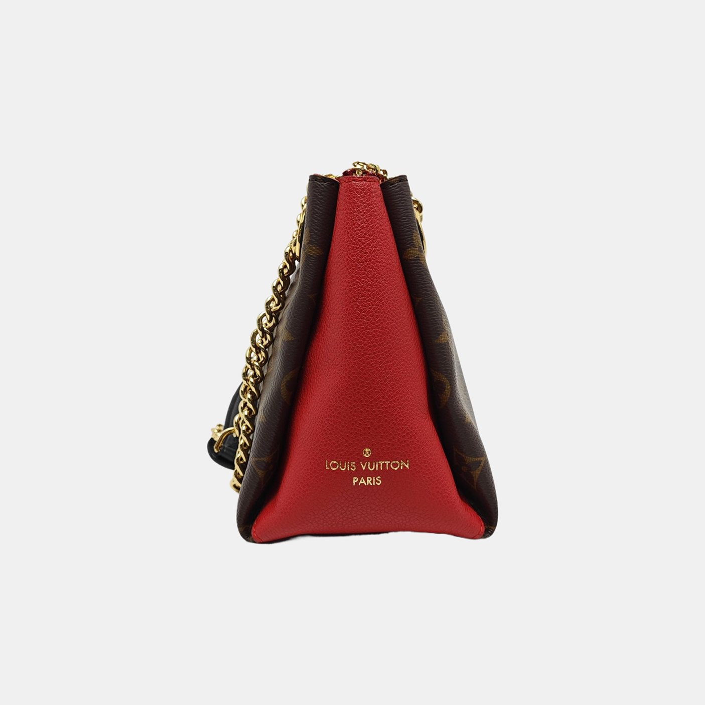 SURENE BB Monogram Coated Canvas Brown