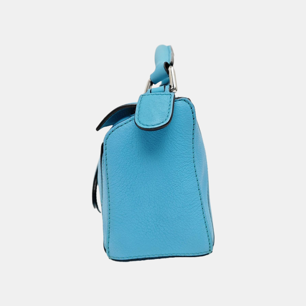 Puzzle Mini Calfskin Blue