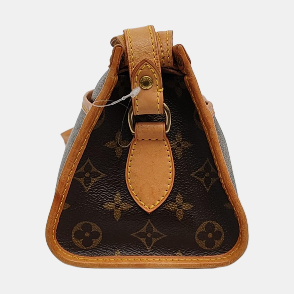 POPINCOURT Monogram Coated Canvas Brown
