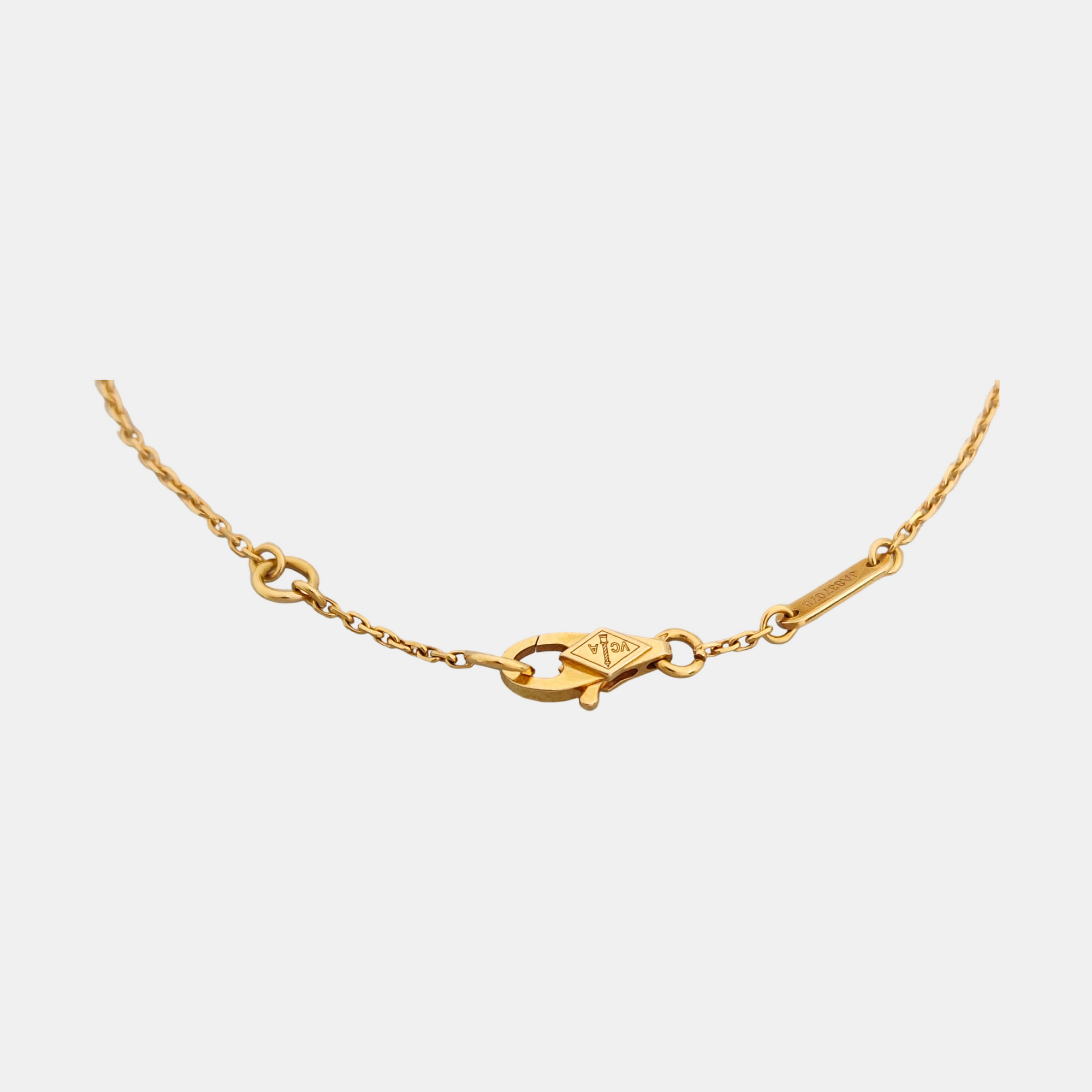 Sweet Alhambra 18k Rose Gold Bracelet