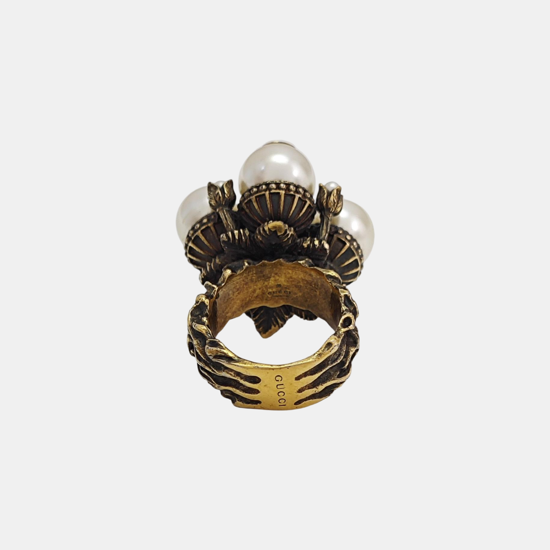 Metal Gold Ring HK 10