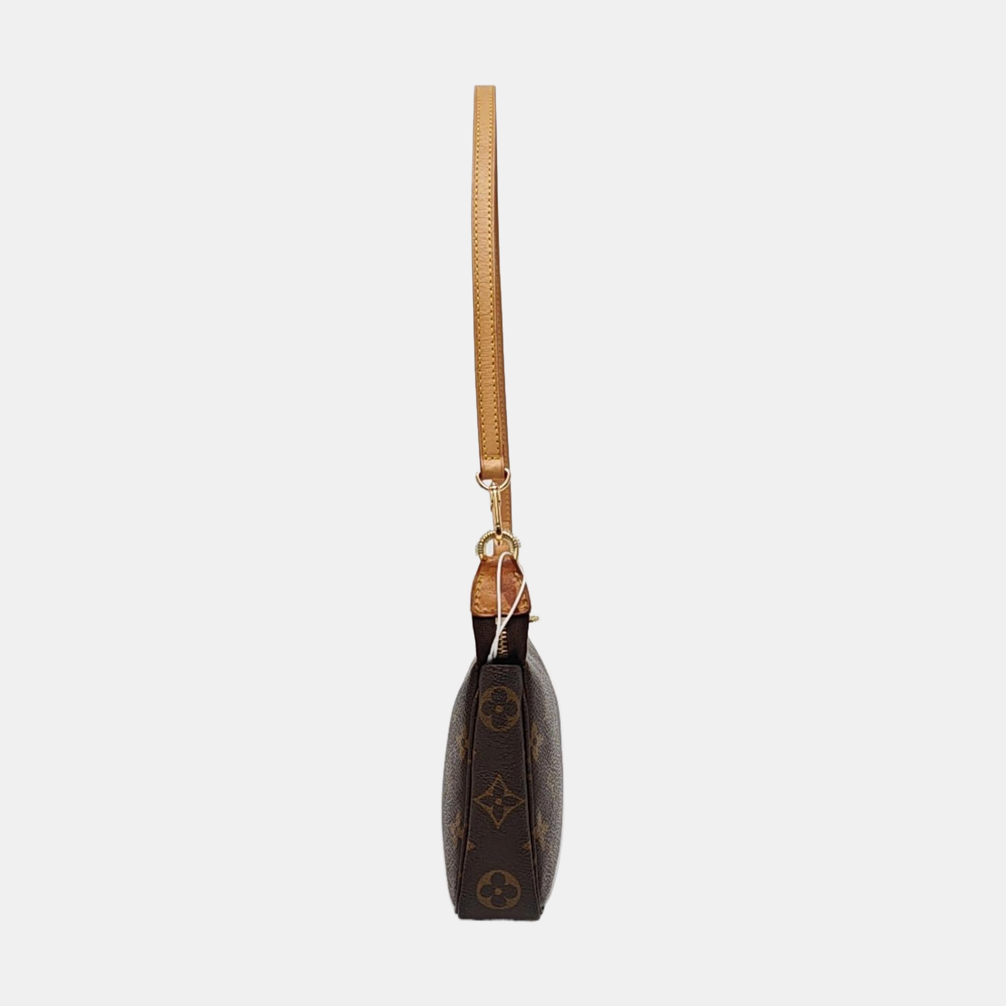 ACCESSOIRES Monogram Coated Canvas Brown