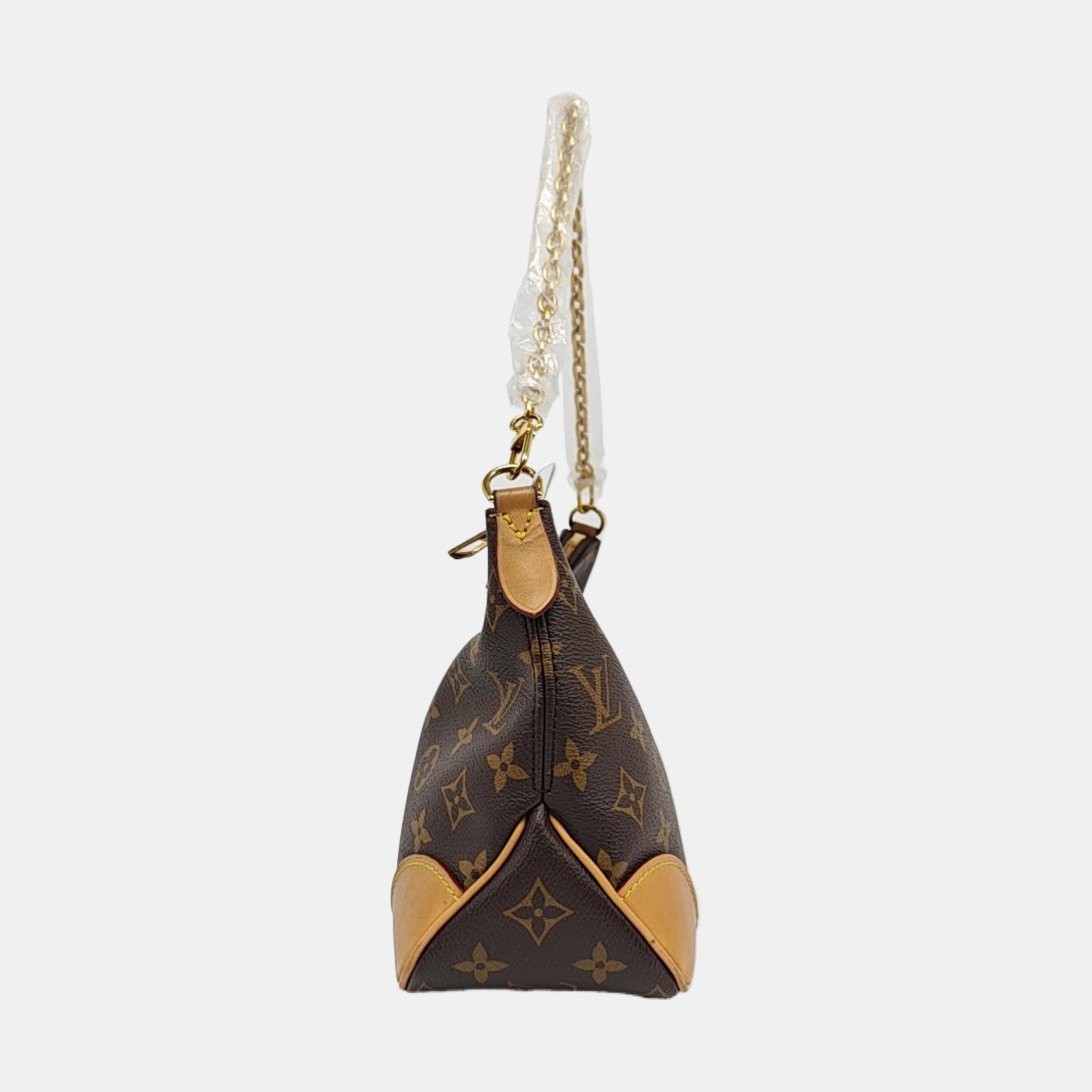 BOULOGNE Monogram Coated Canvas Brown