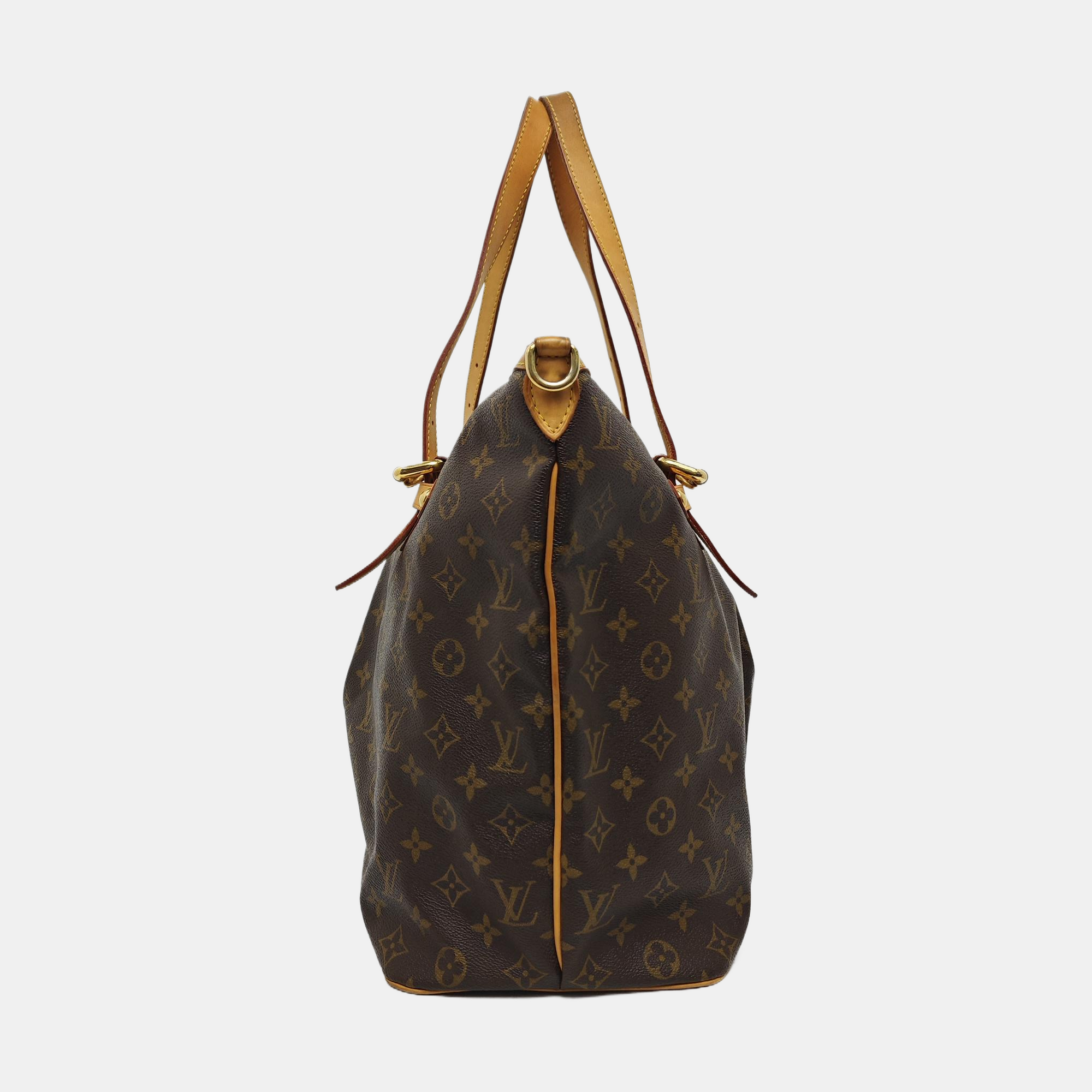 PALERMO GM Monogram Coated Canvas Brown