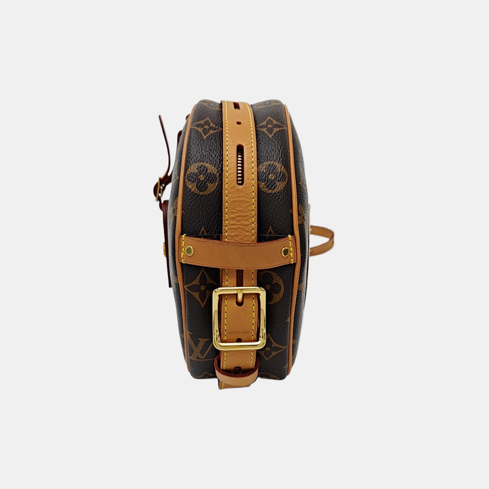 BOITE CHAPEAU MM Monogram Coated Canvas Brown