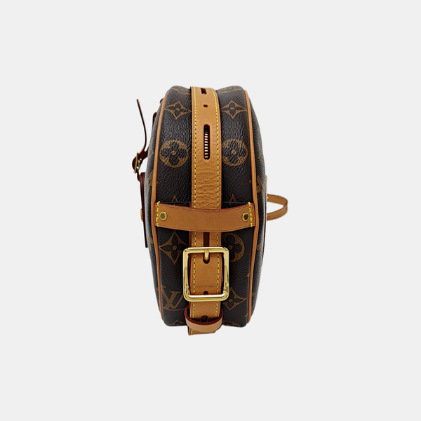 BOITE CHAPEAU MM Monogram Coated Canvas Brown