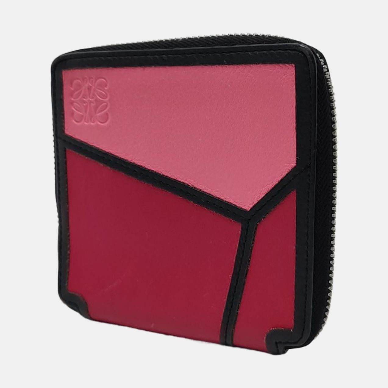 Cartera Puzzle de piel de ternera multicolor