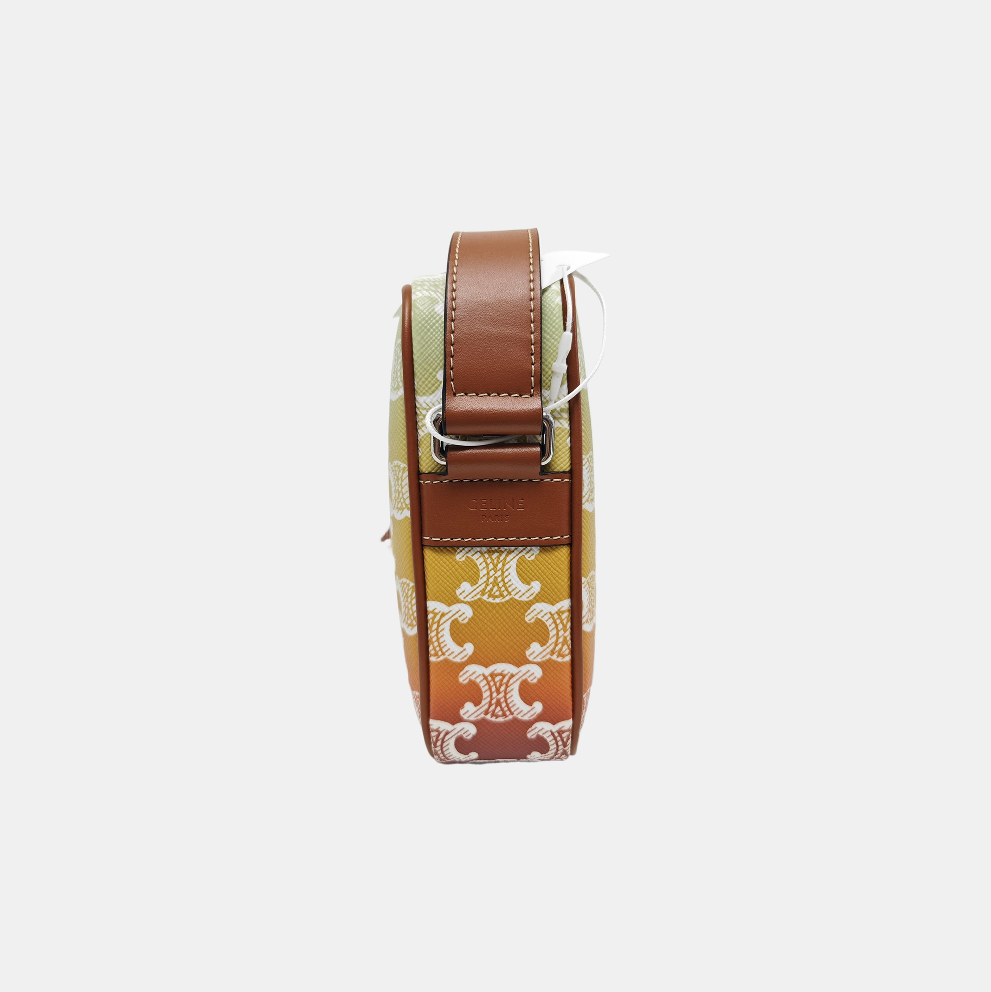 Coated Canvas Crossbody Bag Medium Multicolor