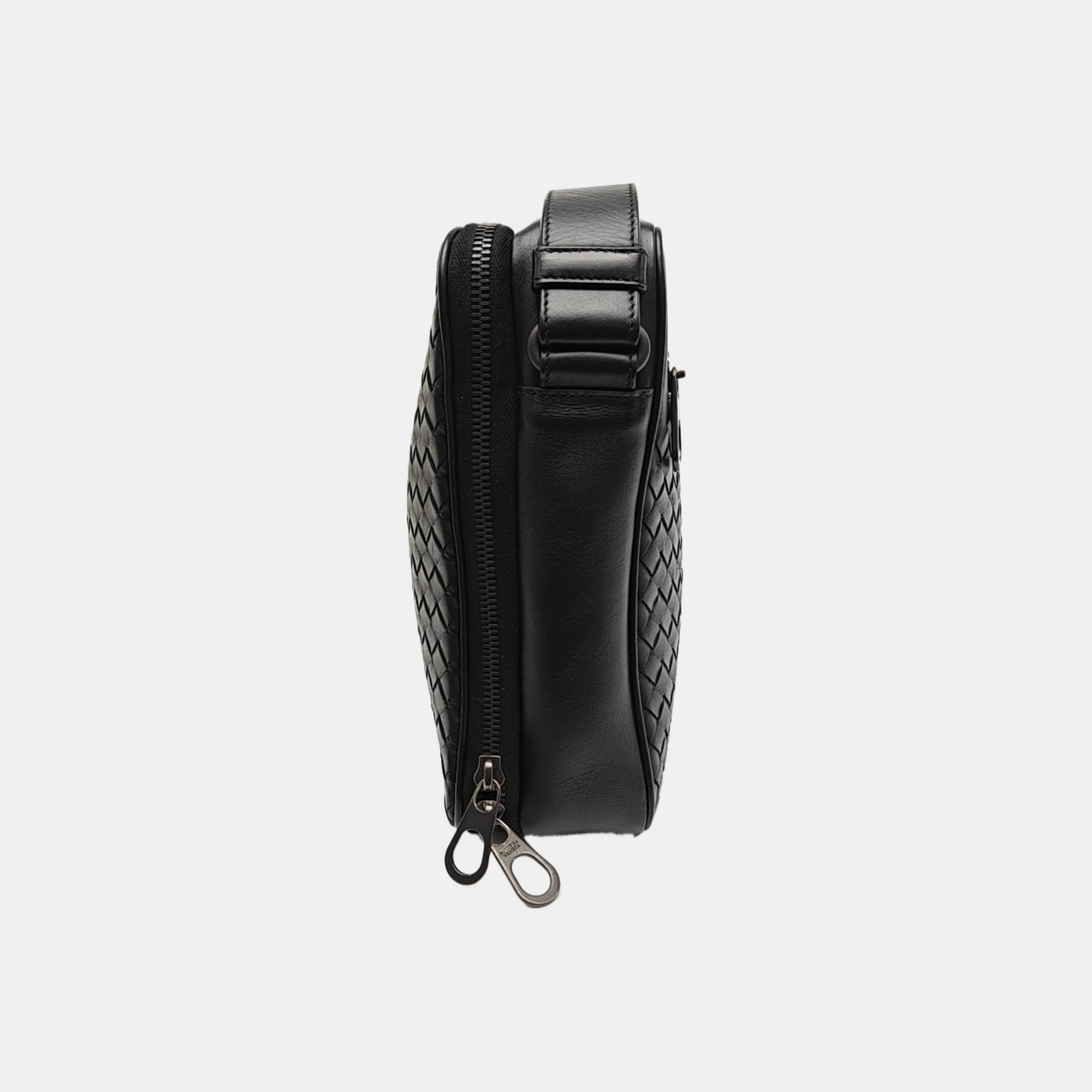 Calfskin Shoulder Bag Black