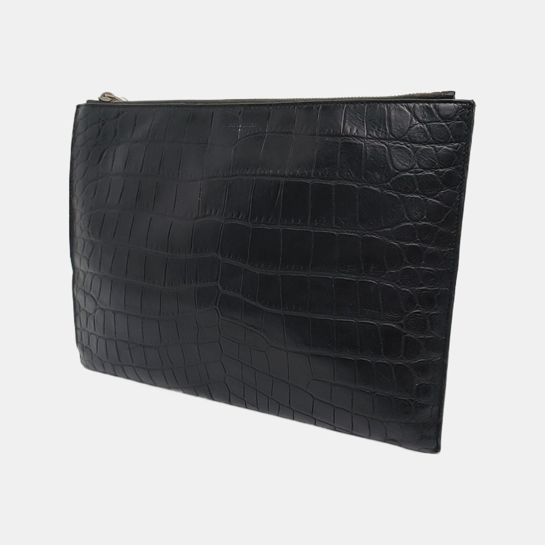Calfskin Clutch Black