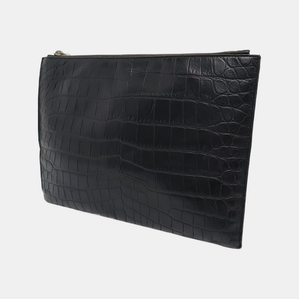 Calfskin Clutch Black
