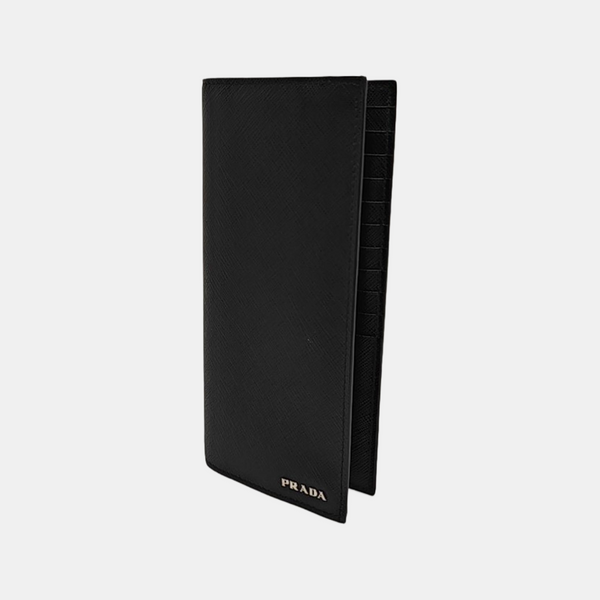 Saffiano Calfskin Wallet Black