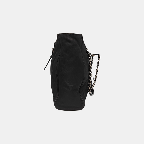 Nylon Shoulder Bag Black