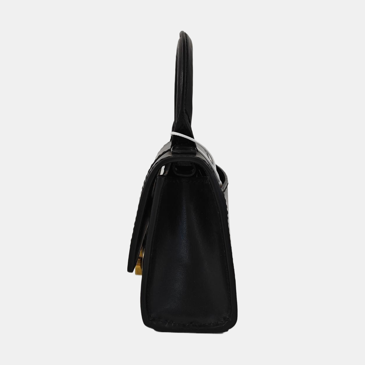 Hourglass Mini Calfskin Black