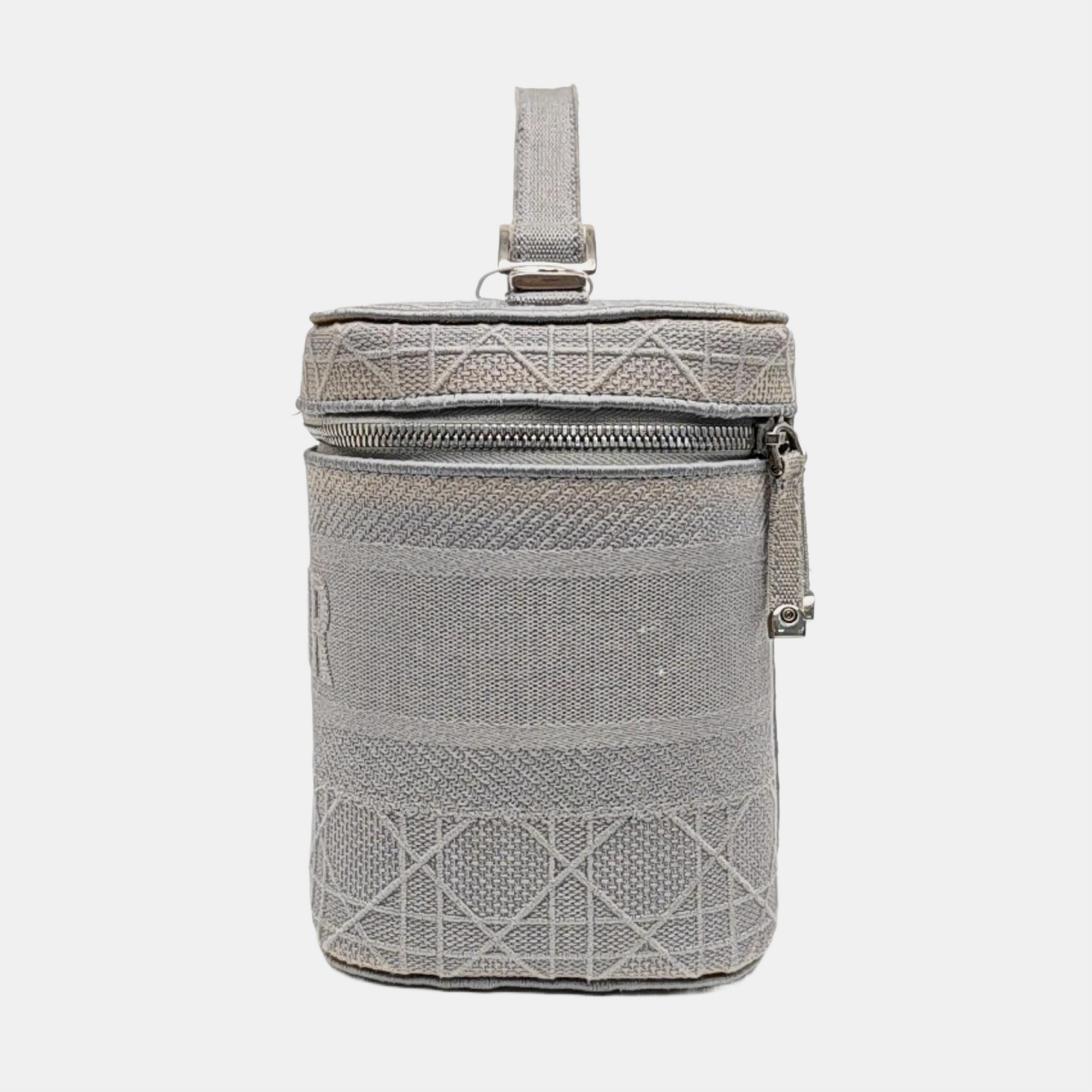 Travel Vanity Cannage Canvas Gray