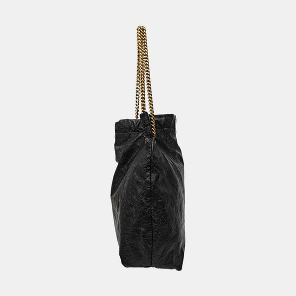 Calfskin Shoulder Bag Black