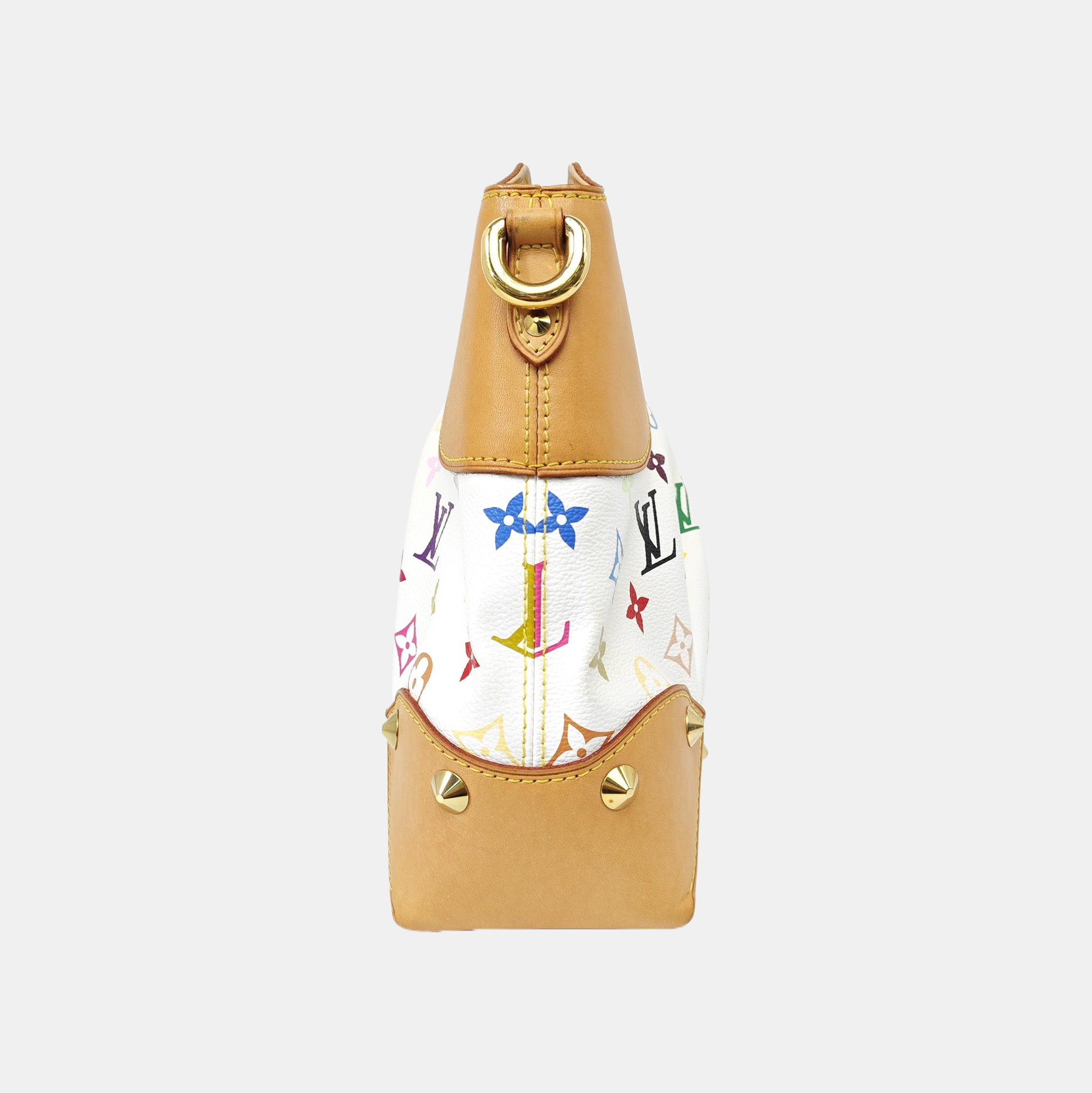 LV × TM JUDY MM Monogram Coated Canvas White