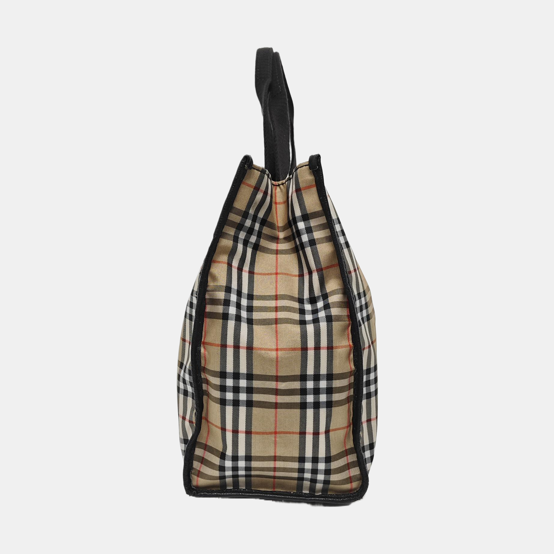 Canvas Top Handle Bag Beige