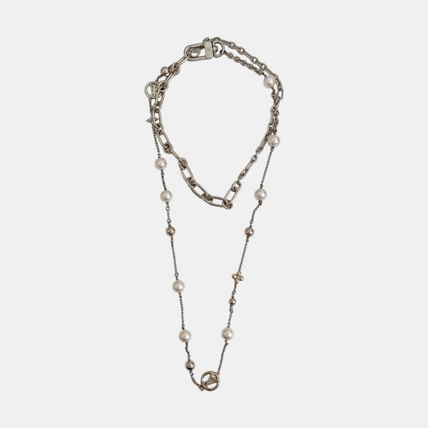 Metal Silver Necklace