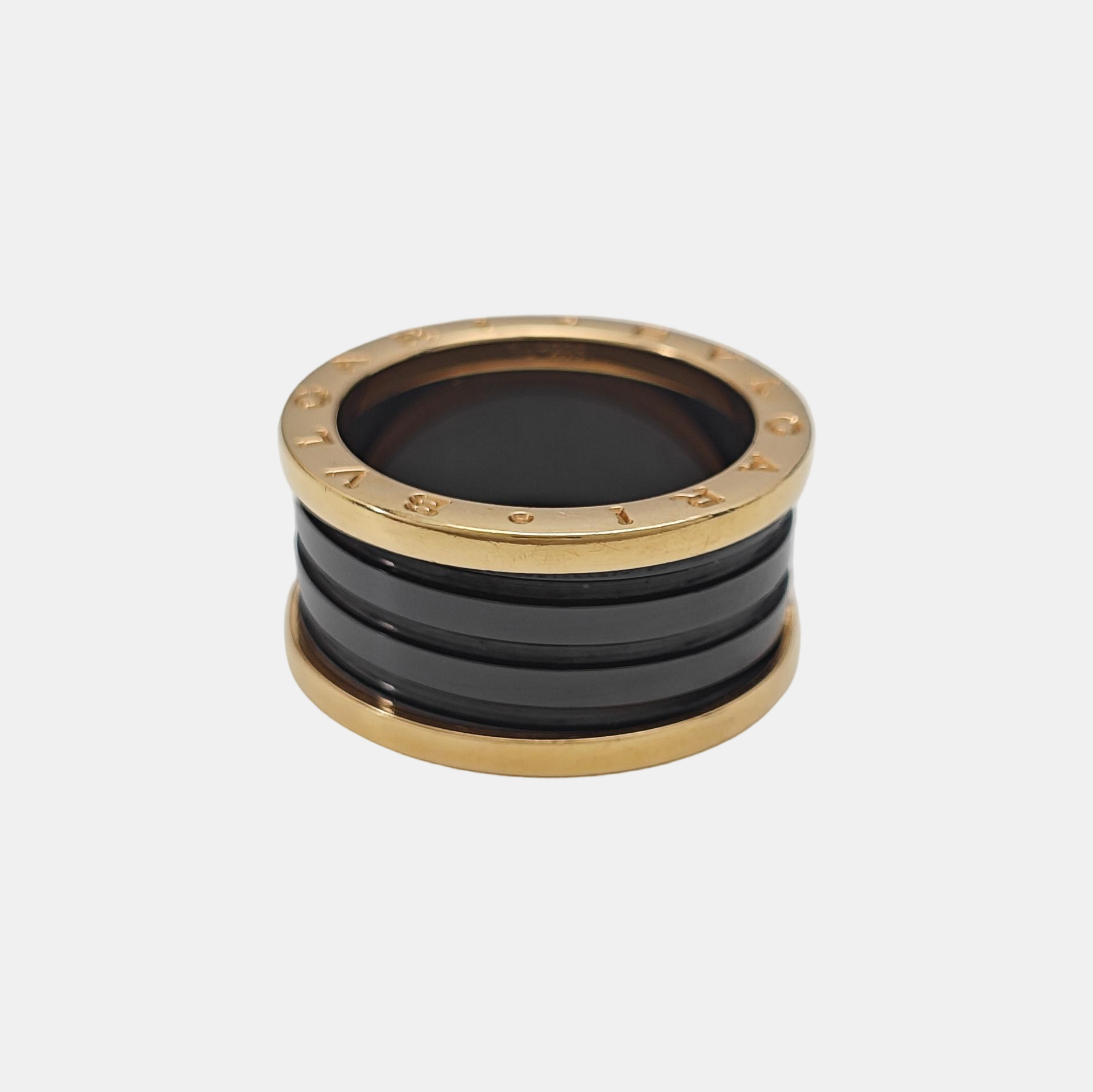 B.ZERO1 18k Rose Gold Ring EU 59