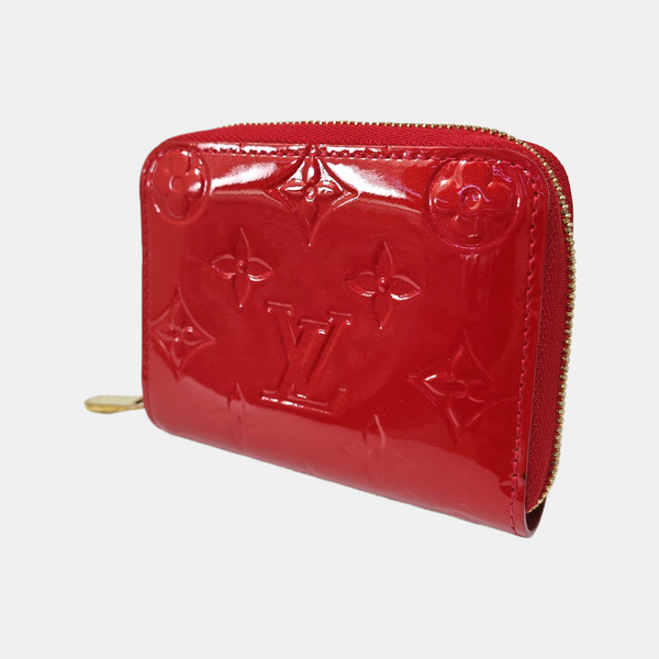 ZIPPY Patent Leather Red Wallet