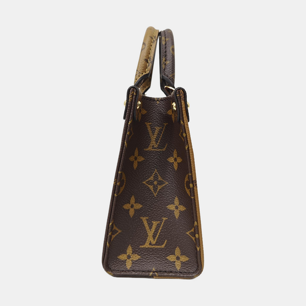 ONTHEGO BB Monogram Coated Canvas Brown