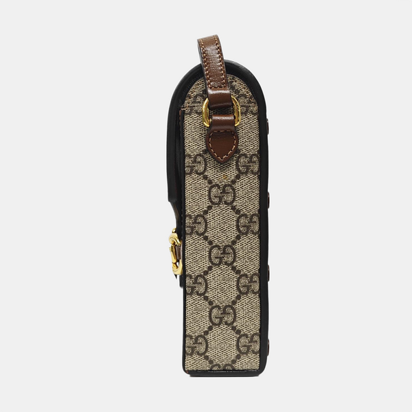 Horsebit 1955 Mini Coated Canvas Beige