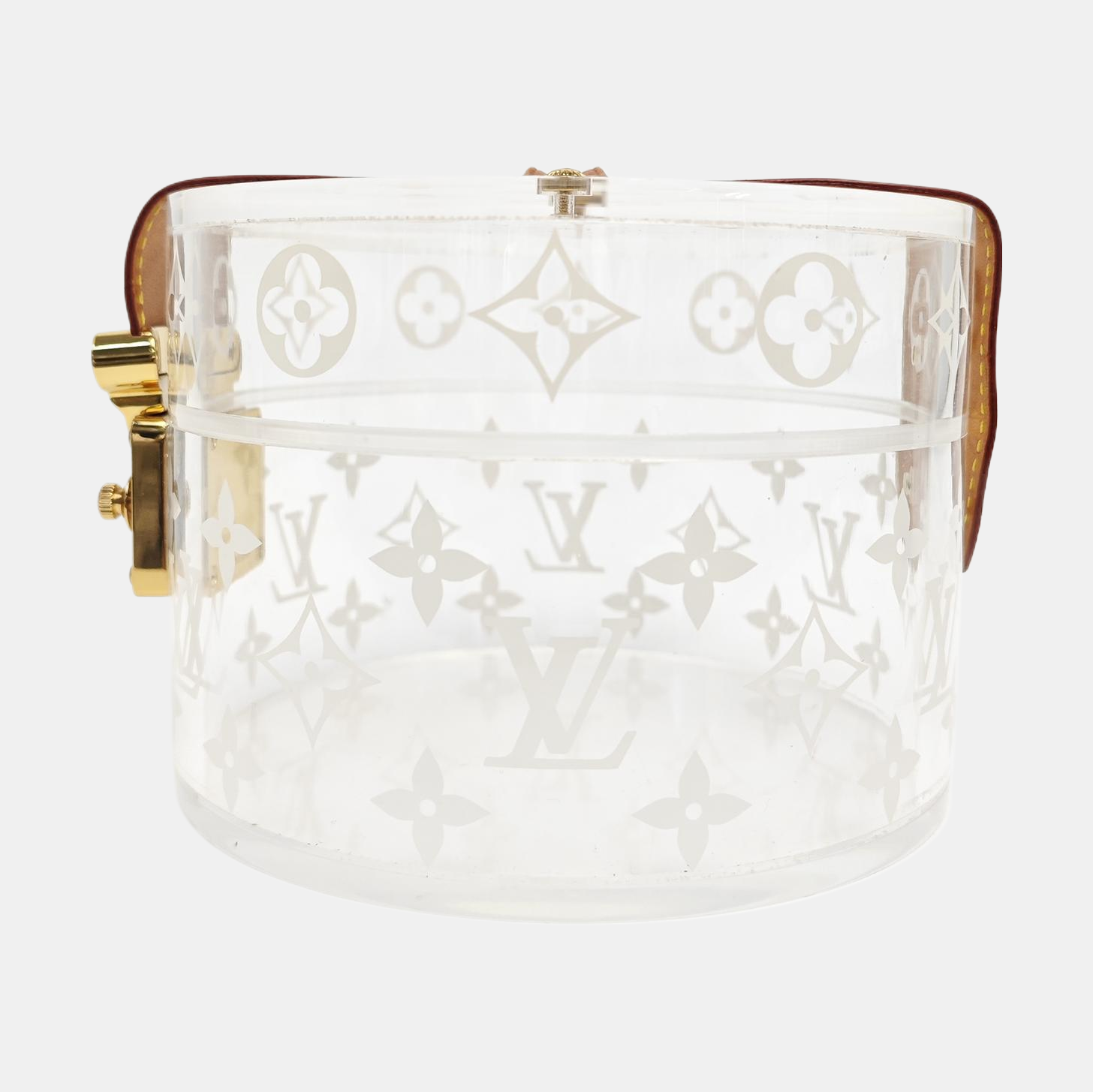 BOX SCOTT Monogram Plastic Clear