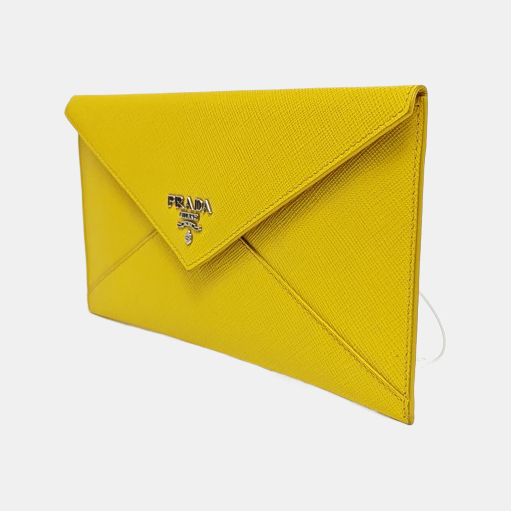 Calfskin Card Holder Yellow