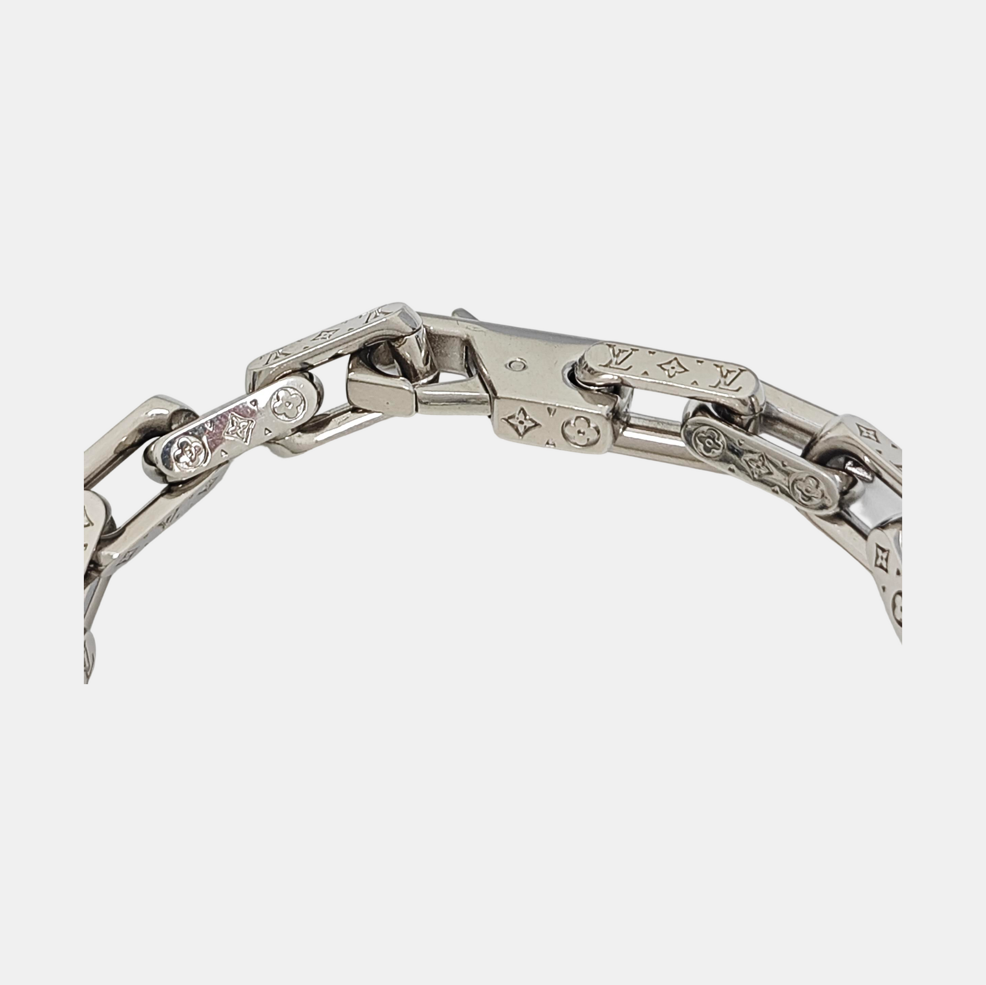 MONOGRAM Metal Silver Bracelet