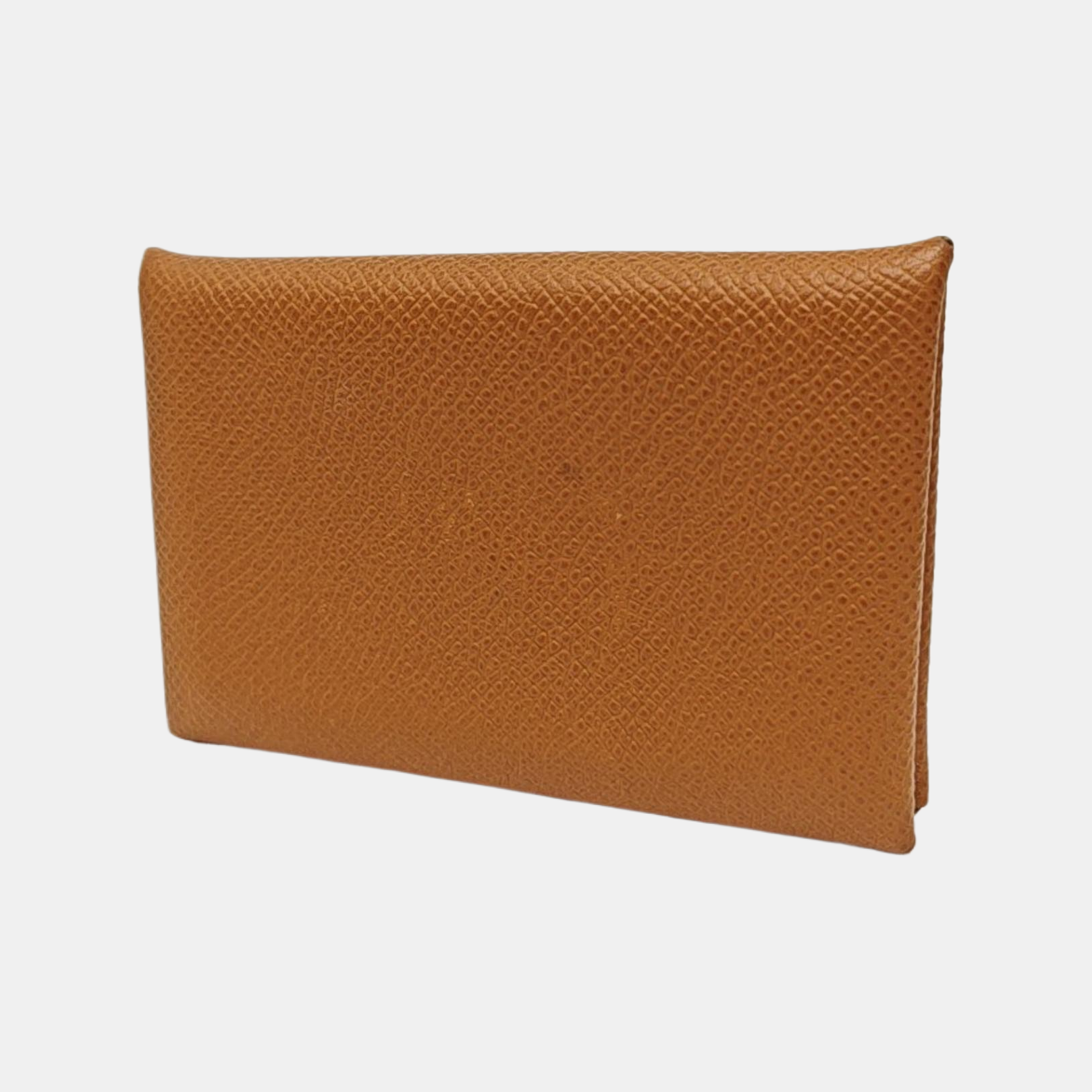 Calvi Epsom Brown Card Holder