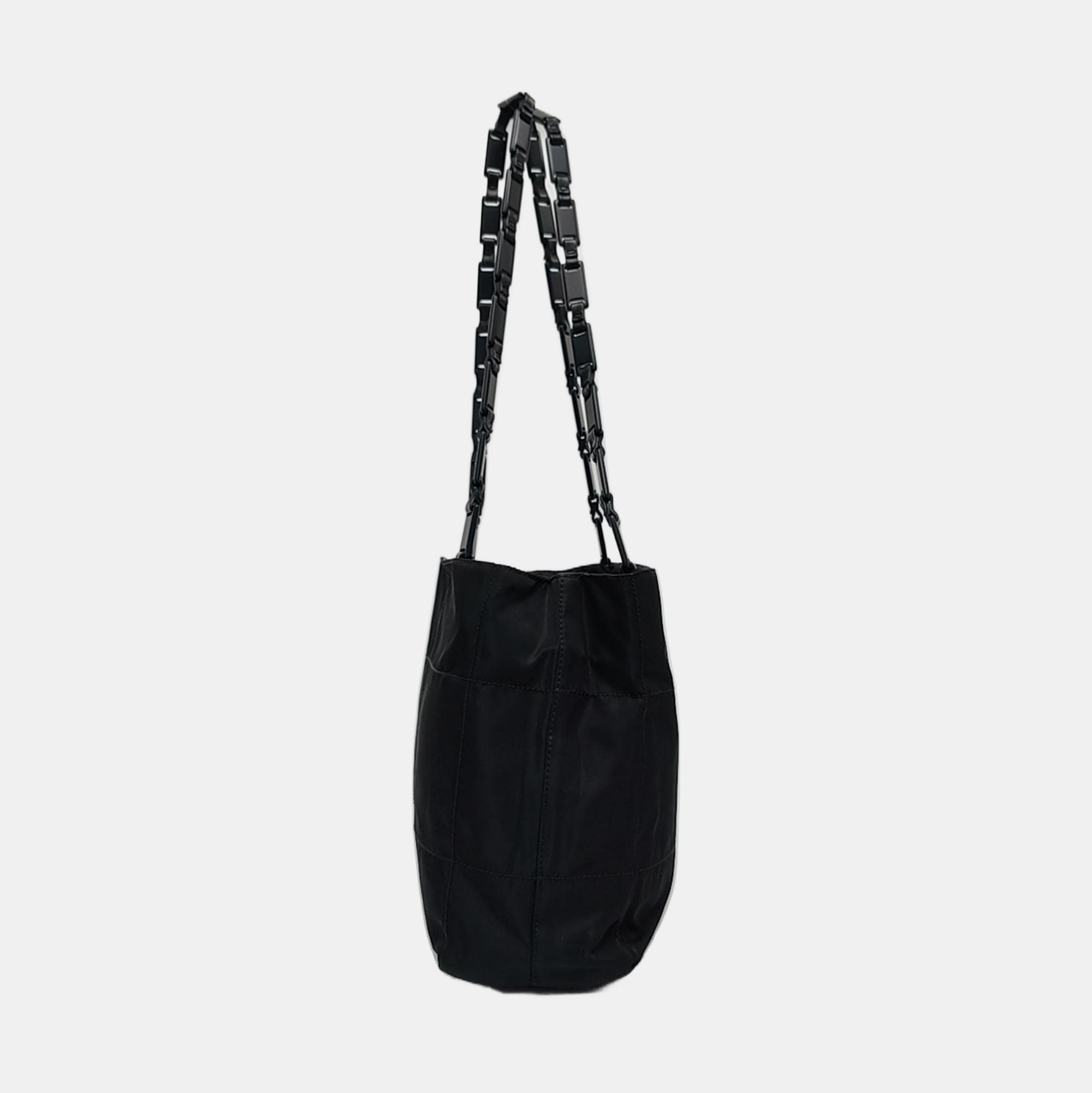 Nylon Tote Bag Black