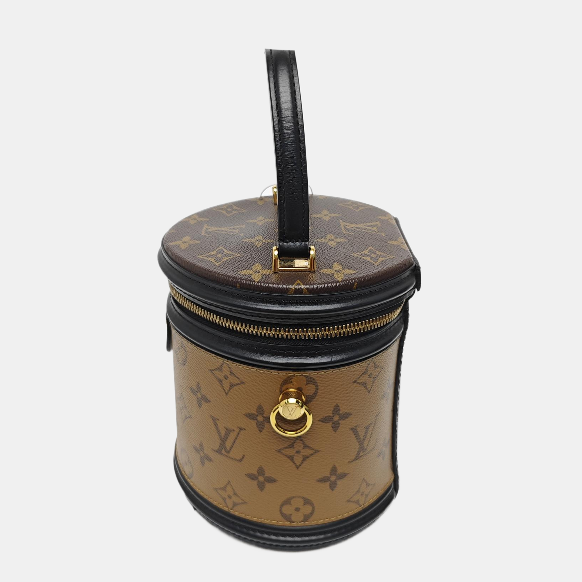CANNES PM Monogram Coated Canvas Brown
