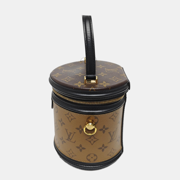 CANNES PM Monogram Coated Canvas Brown