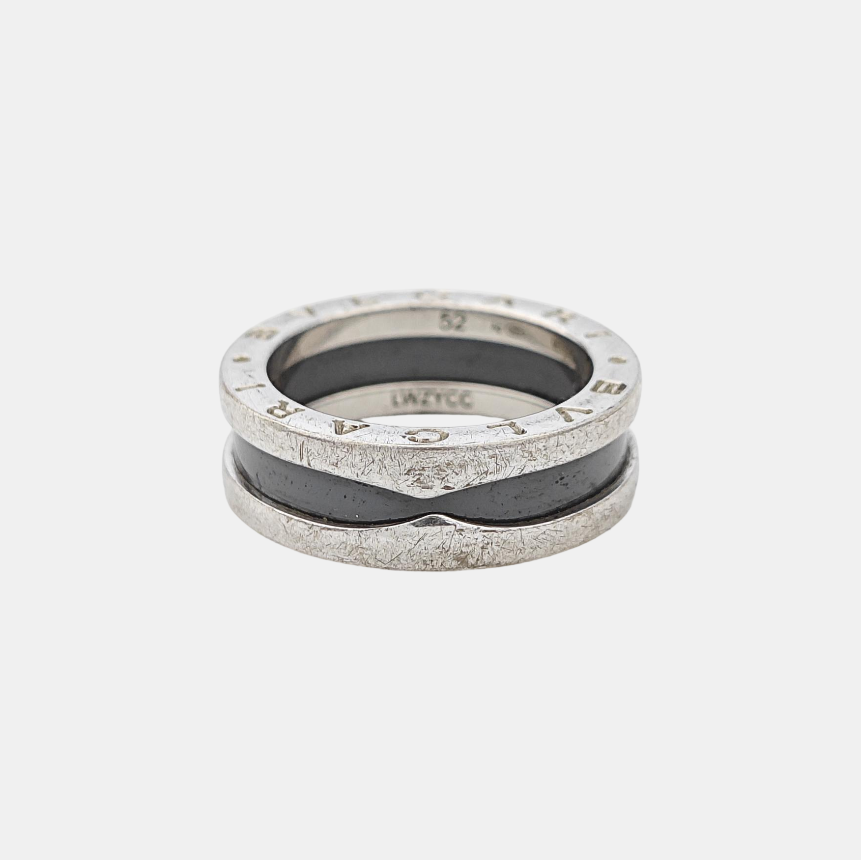 B.ZERO1 925 Sterling Silver Ring EU 52