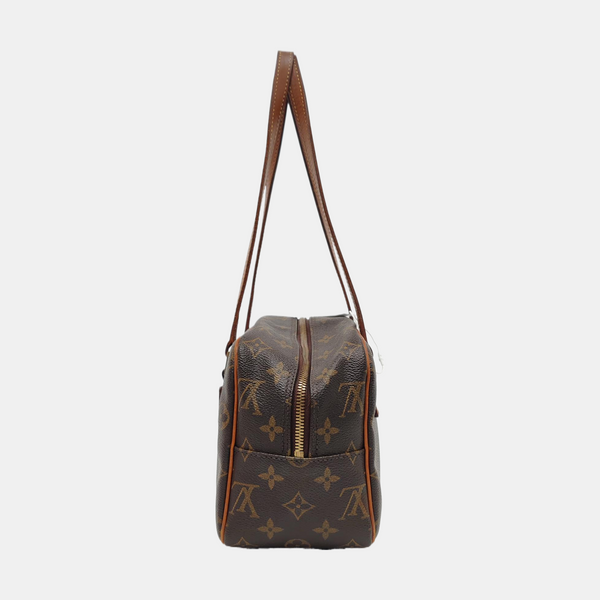 CITE Monogram Coated Canvas Brown