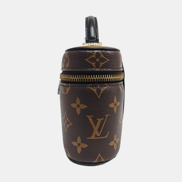Vanity Chain Pouch Monogram Coated Canvas Brown