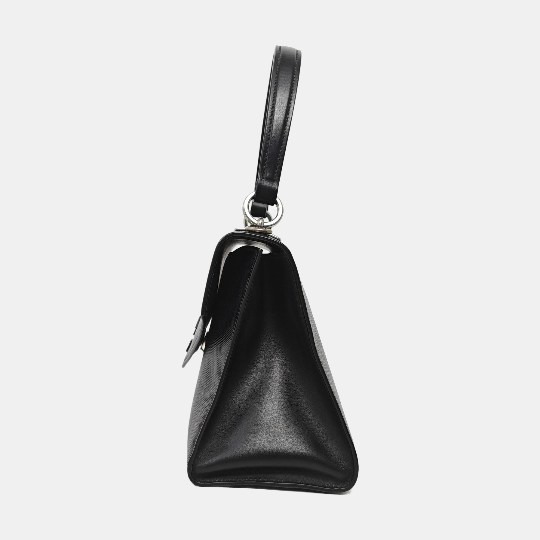 Monochrome Saffiano Calfskin Black