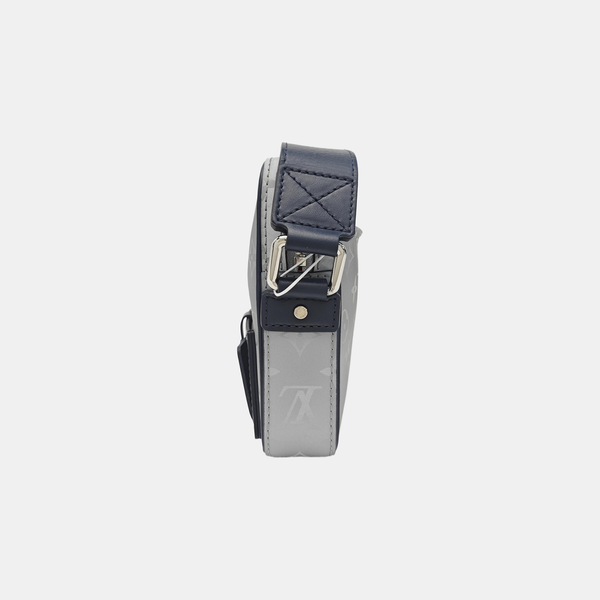 ALPHA Monogram Coated Canvas Silver