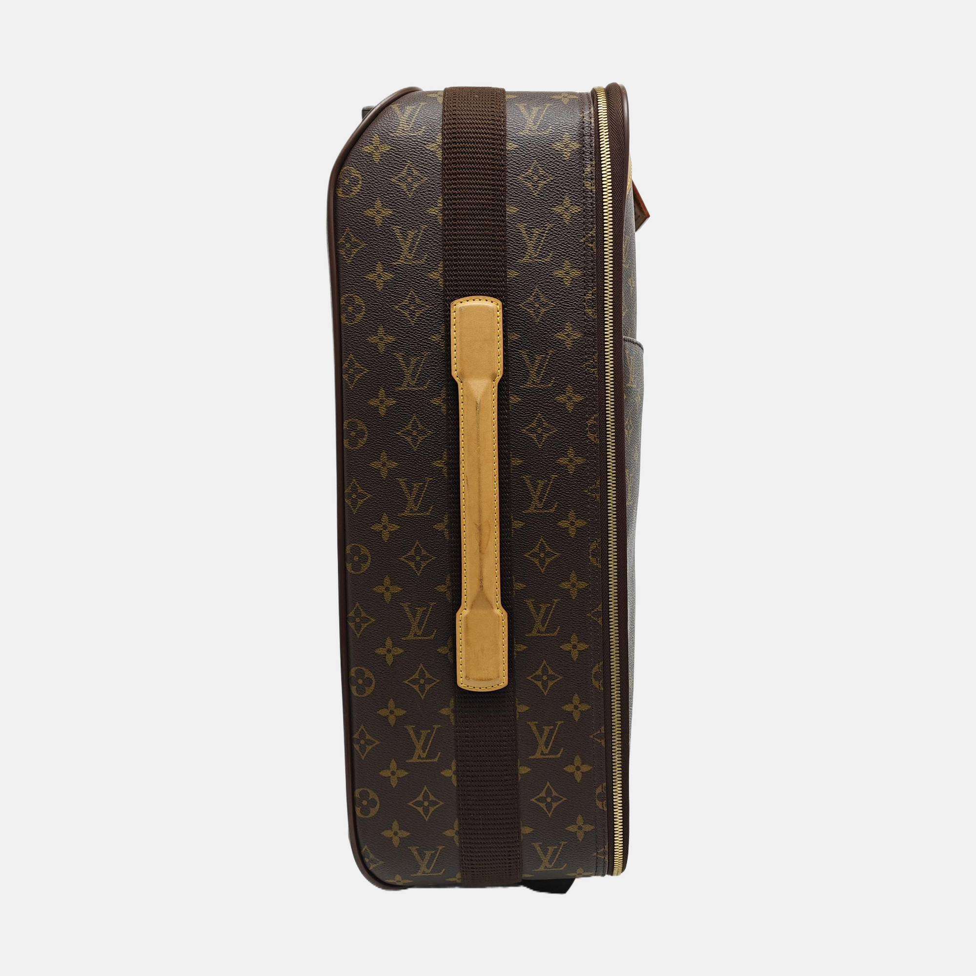 PEGASE Monogram Coated Canvas Brown