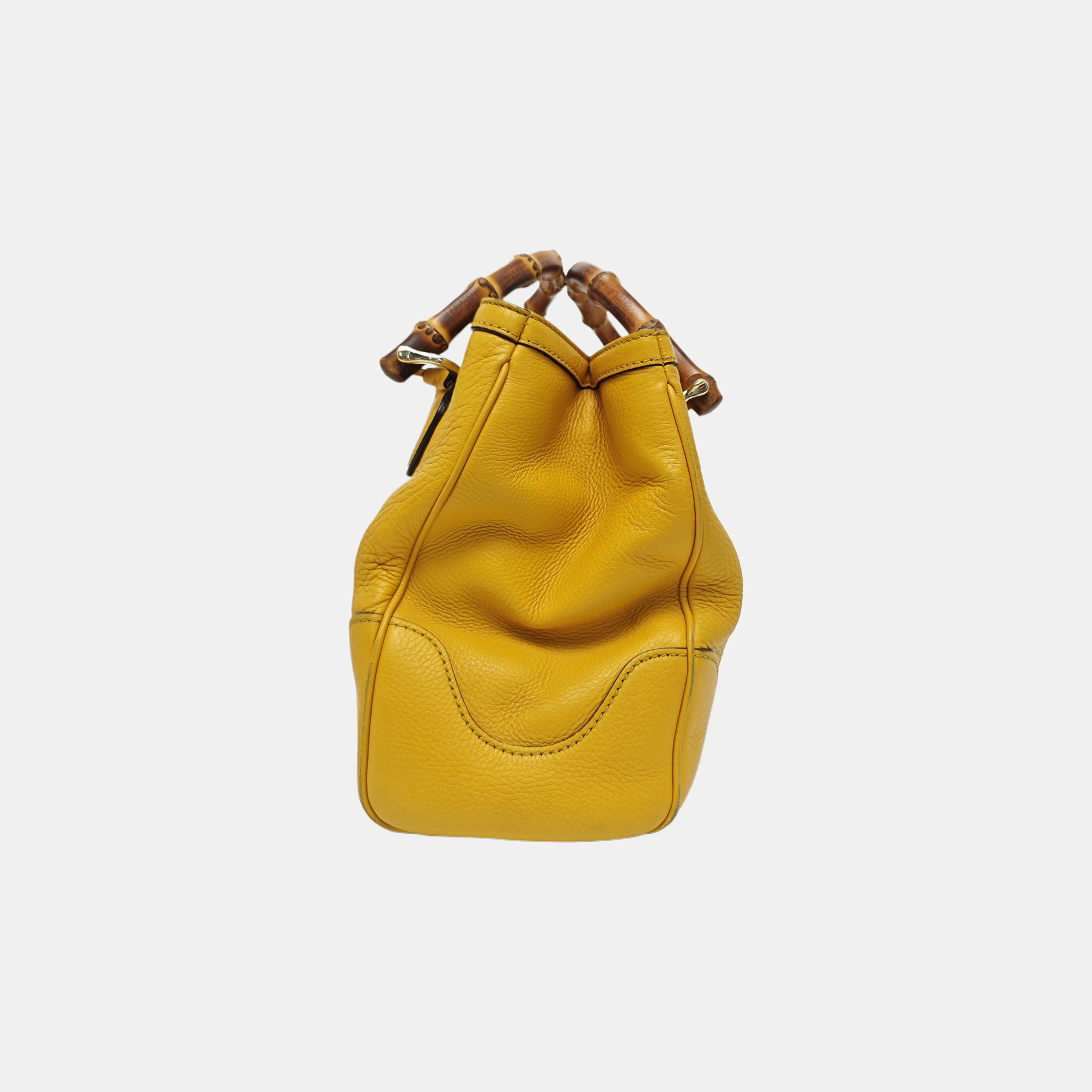 Bamboo 1947 Medium Calfskin Yellow