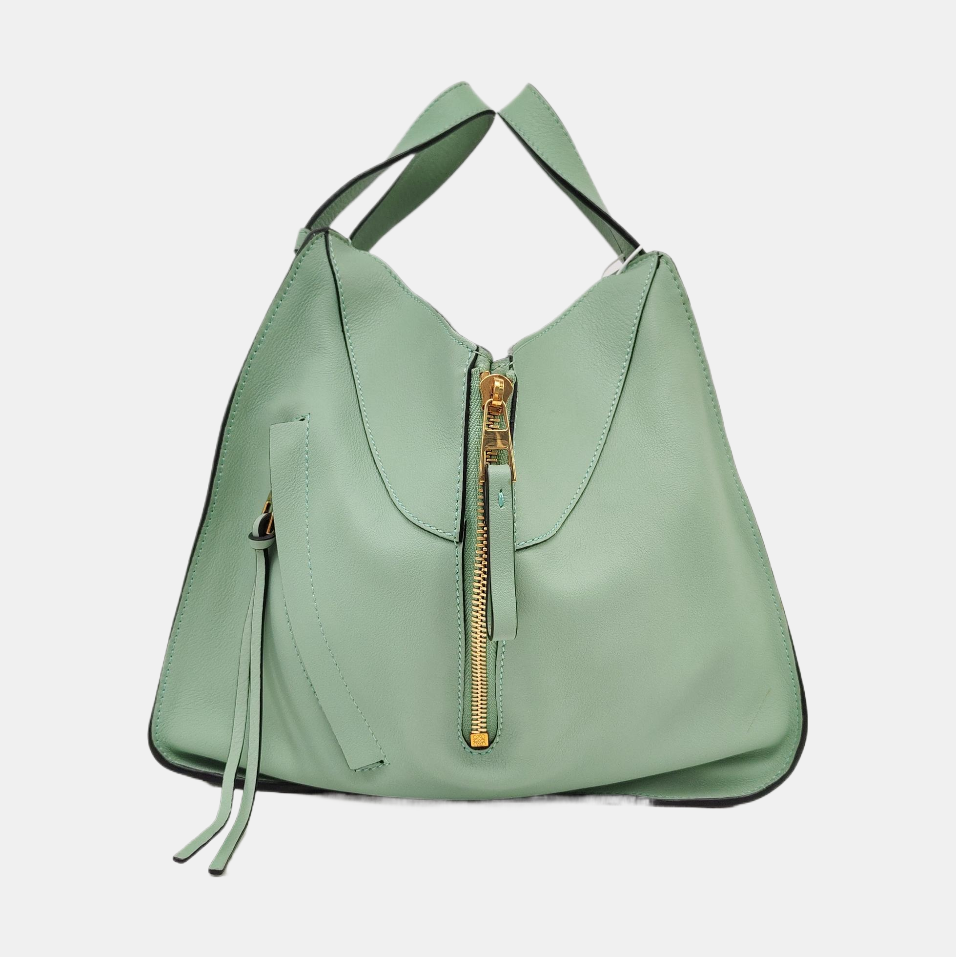 Hammock Small Calfskin Green
