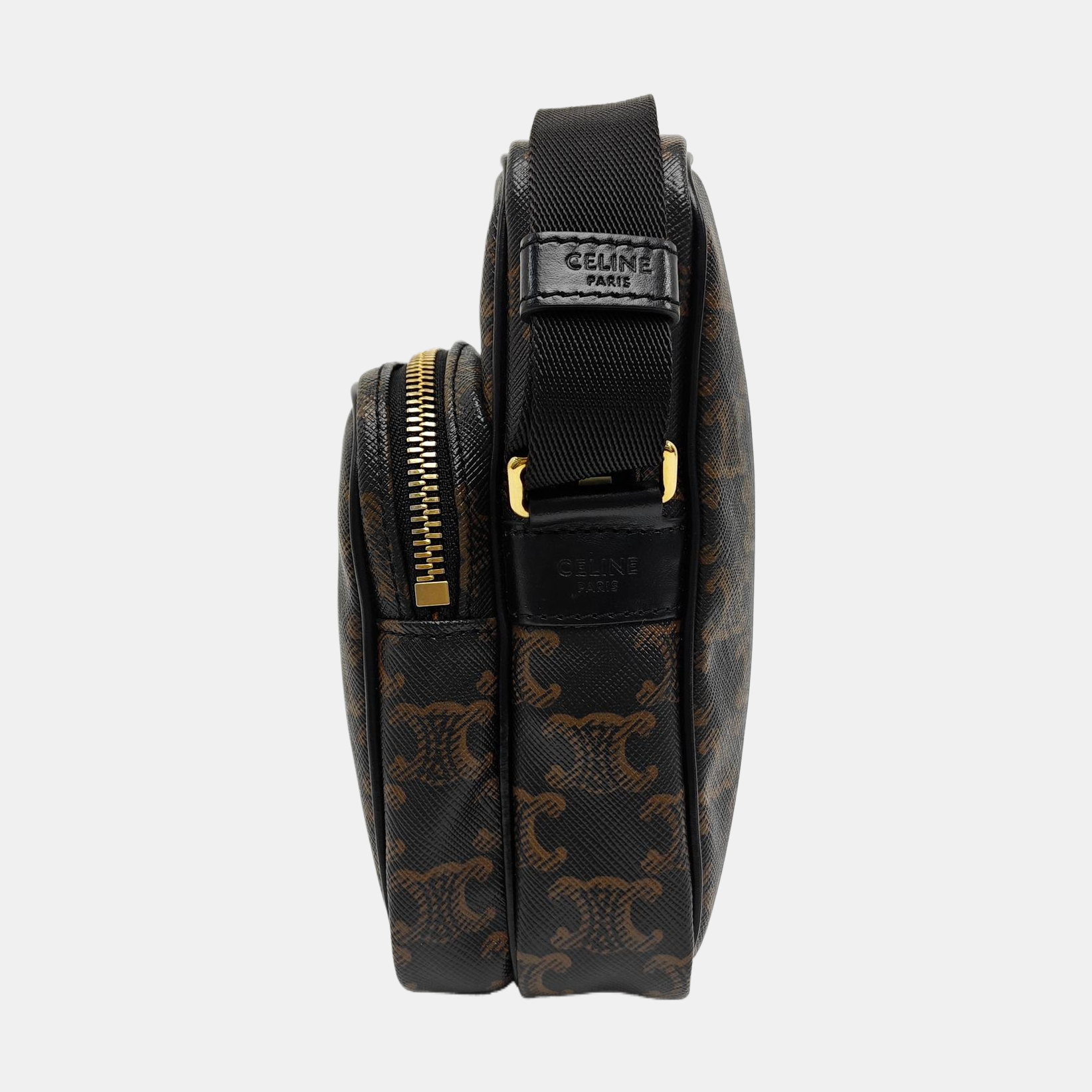 TRIOMPHE CANVAS Mini Coated Canvas Black