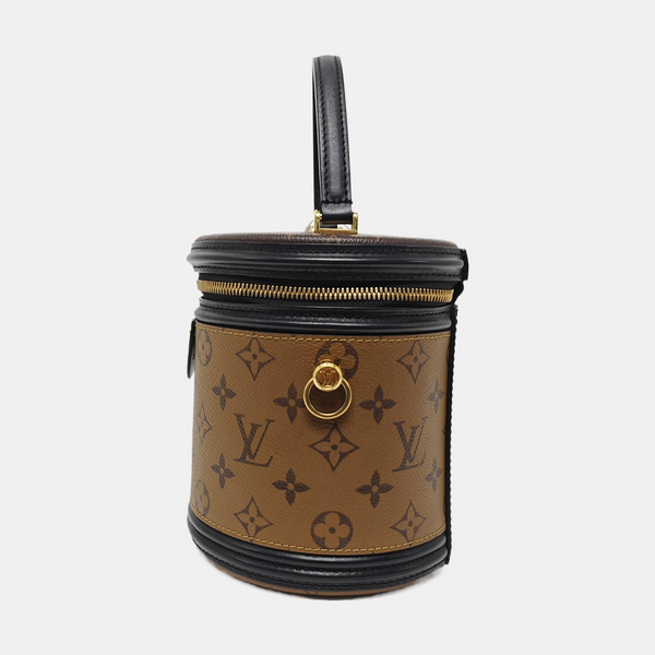 CANNES PM Monogram Coated Canvas Brown