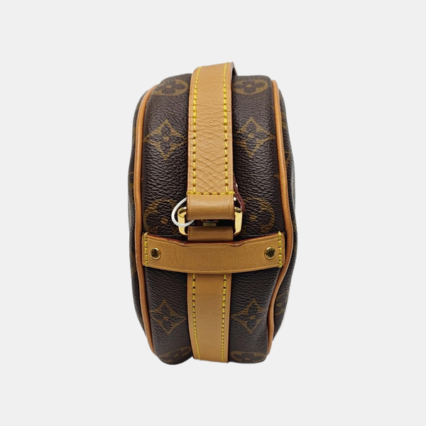 BOITE CHAPEAU PM Monogram Coated Canvas Brown